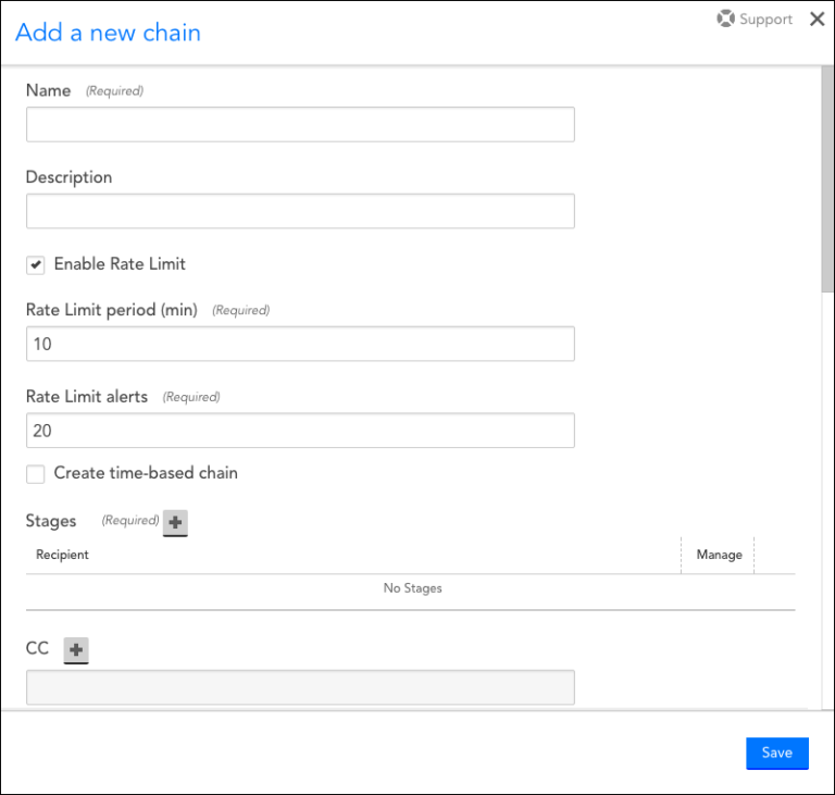 Escalation Chains | LogicMonitor Support