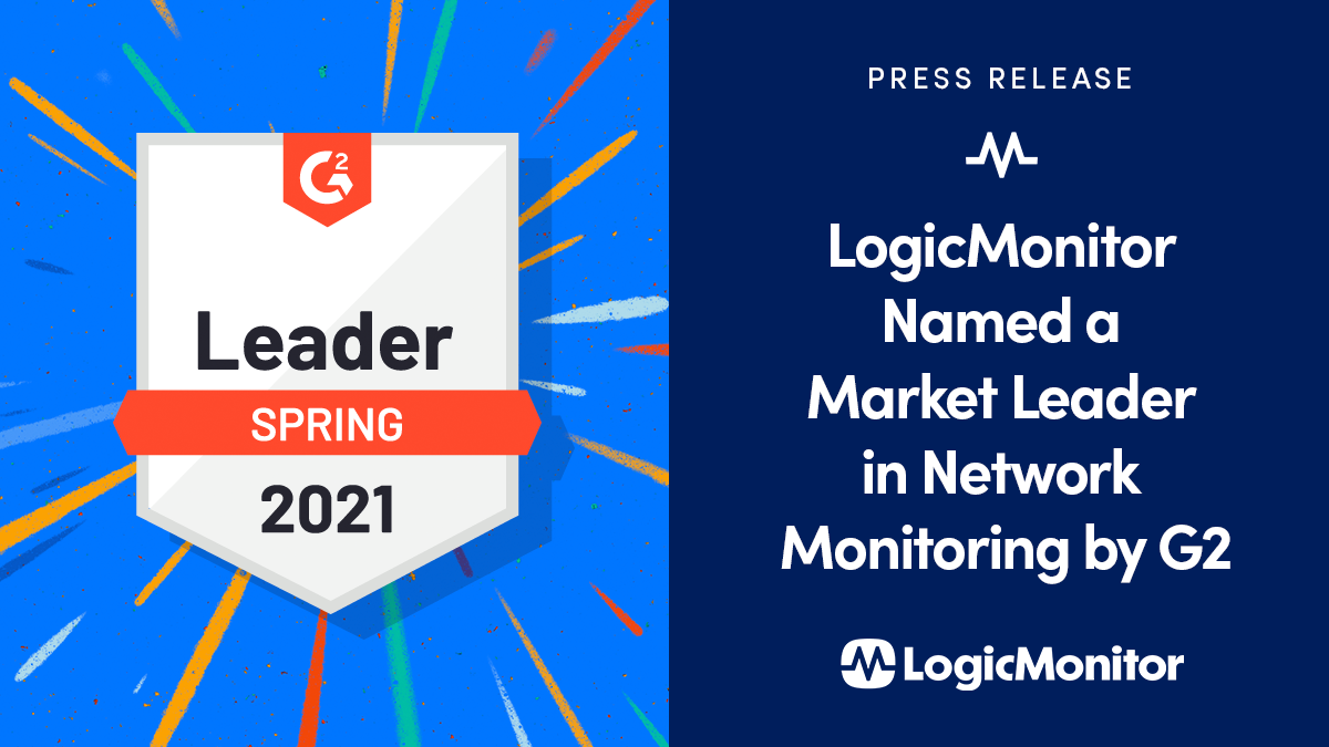 LogicMonitor Recognized as 2021 G2 Cloud Infrastructure Monitoring