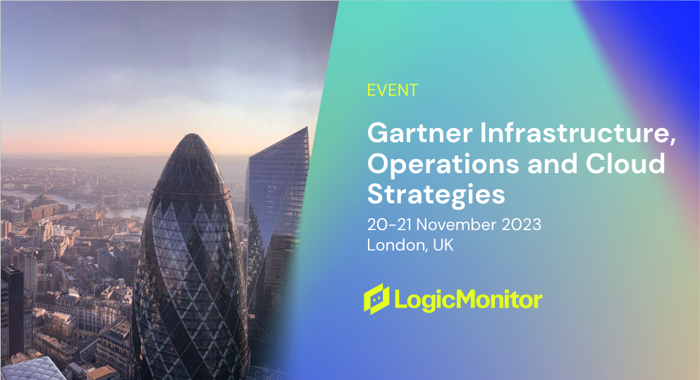 Gartner IT IOCS カンファレンス EMEA LogicMonitor