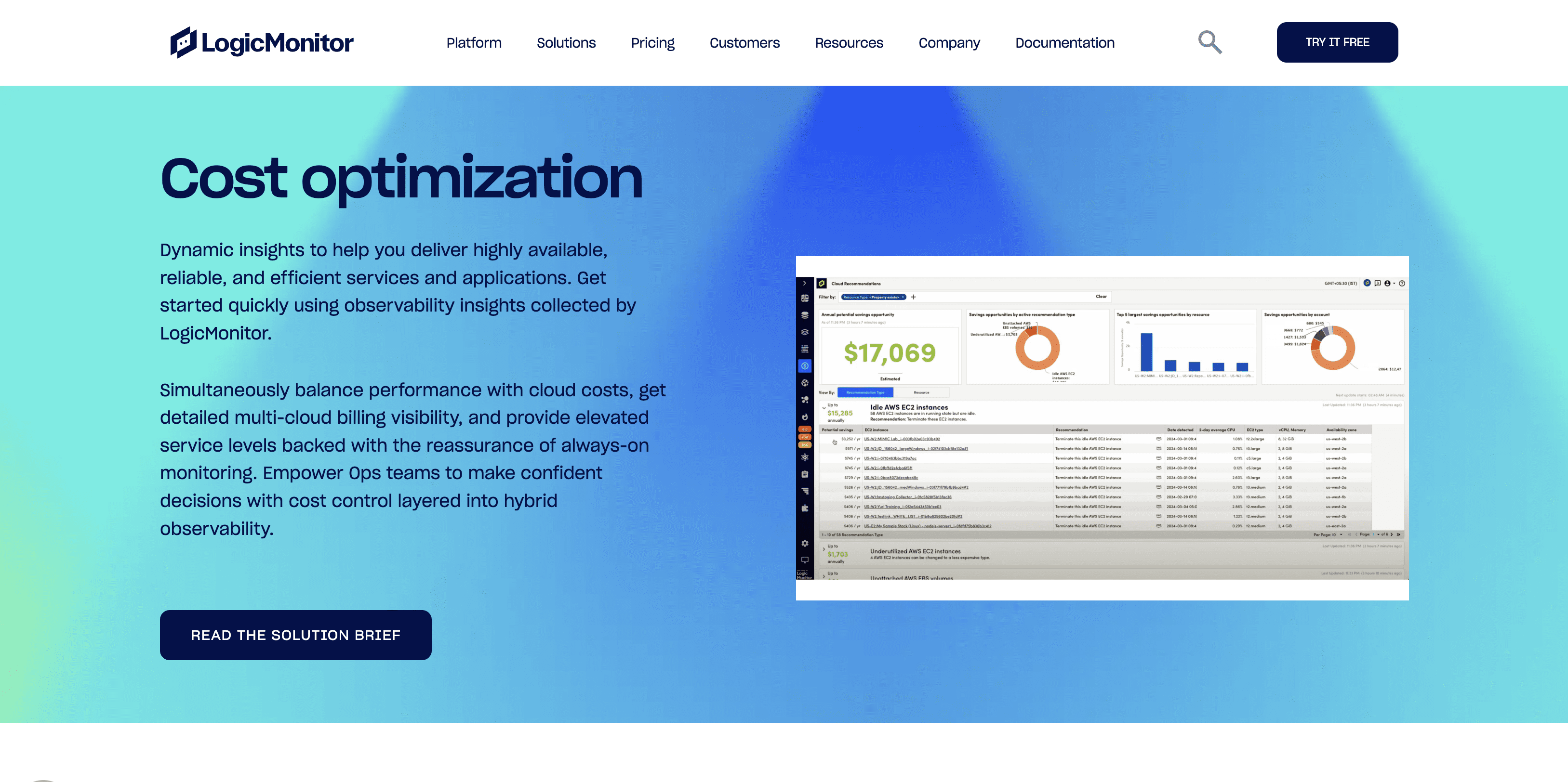 Cost optimization