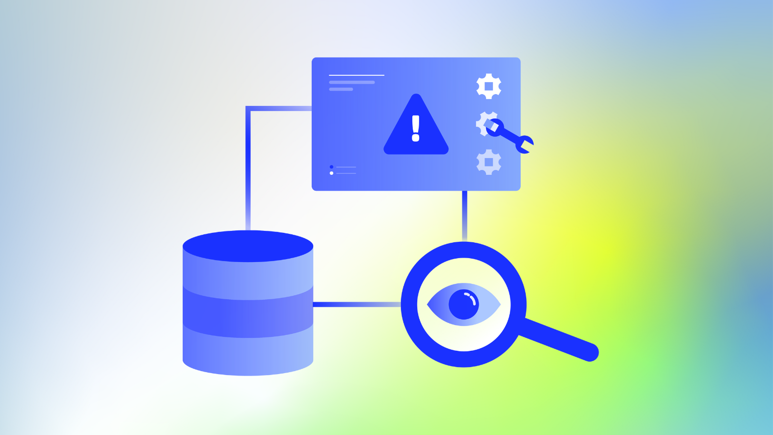 Network monitoring graphic